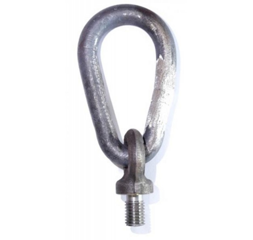 Collared Eye Bolt with Reevable Egg Link Metric Lifting Gear Direct